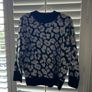 Vince Camuto cheetah print sweater